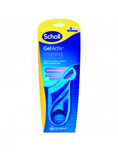 Scholl branturi gel activ formal - marimea S, 2 bucati
