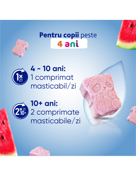 MagneVie Kids, 30 comprimate masticabile