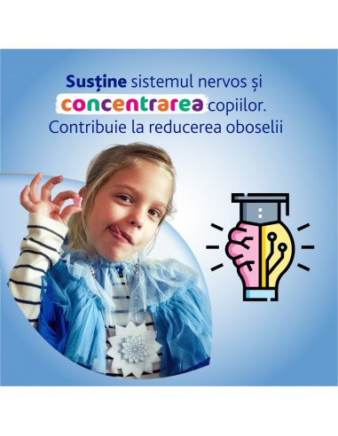 MagneVie Kids, 30 comprimate masticabile