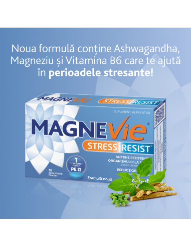 MagneVie Stress Resist — 30 comprimate filmate