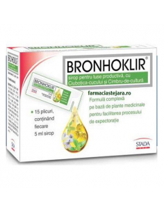 Bronhoklir Sirop tuse prod 5ml x 15pl