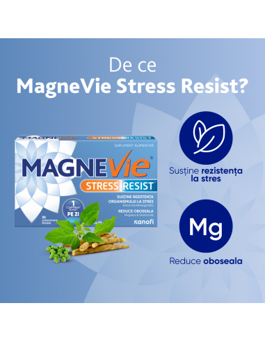 MagneVie Stress Resist — 30 comprimate filmate
