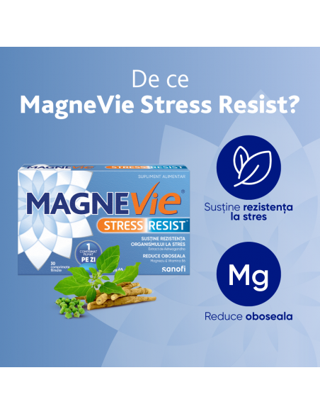 MagneVie Stress Resist — 30 comprimate filmate