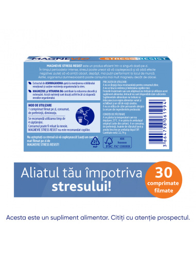 MagneVie Stress Resist — 30 comprimate filmate