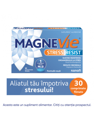 Magnevie Stress resist, 30 de comprimate filmate, Opella