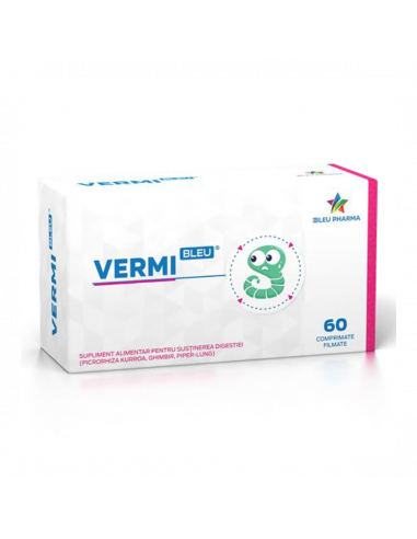 Vermibleu, 60 comprimate, Bleu Pharma