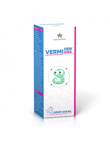 Vermibleu kids sirop, 200ml, Bleu Pharma