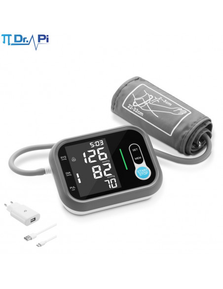 Tensiometru automat de brat cu adaptor RJA00, Dr. Pi
