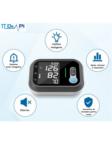 Tensiometru automat de brat cu adaptor RJA00,...