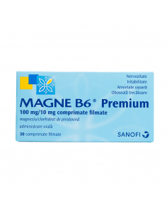 Magne B6 premium x 30cpr filmate, Sanofi Romania S.R.L. -...
