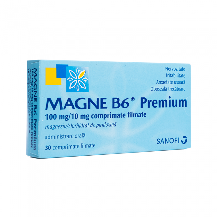 Magne B6 premium x 30cpr filmate, Sanofi...