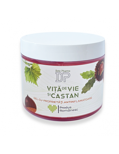 Gel vita de vie si castan, 250 ml, Dotz Pharma