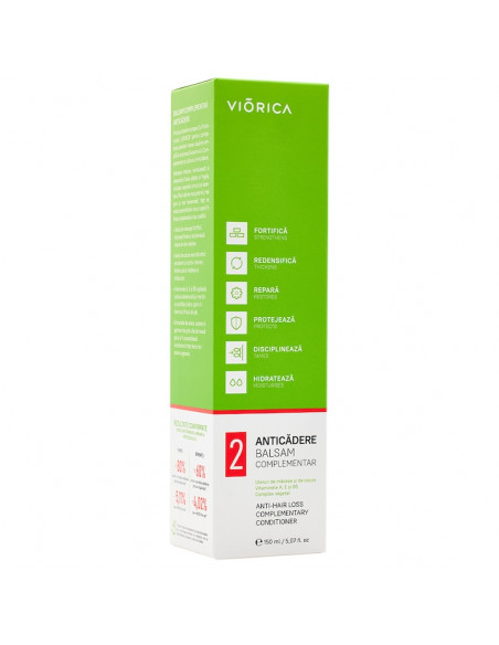 Viorica balsam complementar anticadere, 150 ml, Viorica Cosmetics