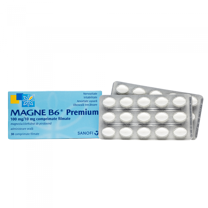 Magne B6 premium x 30cpr filmate, Sanofi...