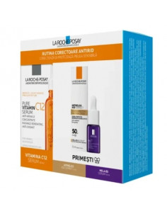 Roche posay pachet vitamina c12 ser, 30ml + anthelios age...