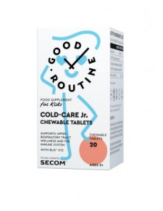 Good Routine Cold-Care Junior, 20 tablete masticabile, Secom