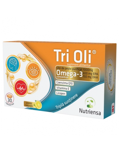 Tri Oli, 30 cps, Antibiotice Iasi