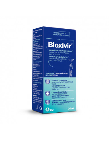 Bloxivir spray nazal gel, 20ml, Ideal