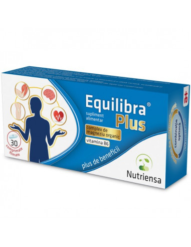 Equilibra plus, 30 cpr. film, Antibiotice SA Iasi