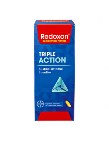 Redoxon triple action, 30 cpr.film., Bayer Ag Germania