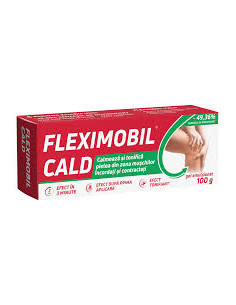Fleximobil cald gel emulsionat, 100 g, Fiterman Pharma