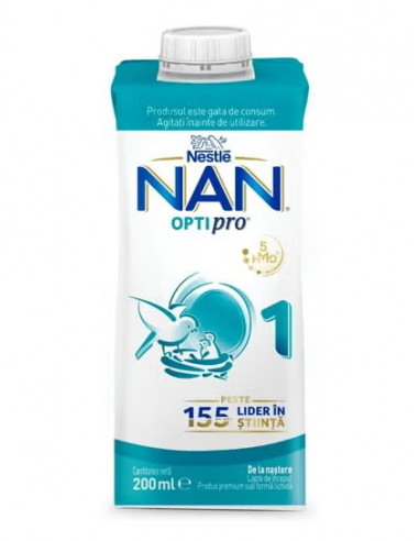 Nan 1 optipro, 200 ml, Nestle Romania