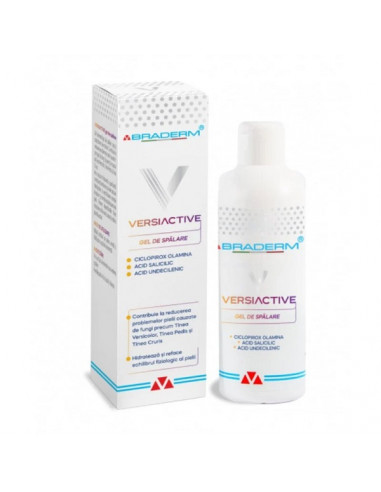 Versiactive gel de spalare, 200ml, Braderm