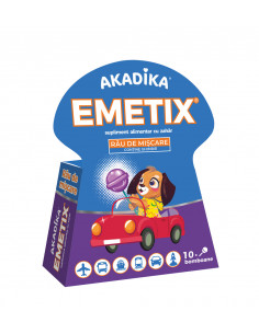 Akadika emetix, 10 acadele, Fiterman Pharma