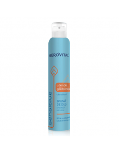 Spuma de dus sensitive Gerovital, 200 ml, Farmec