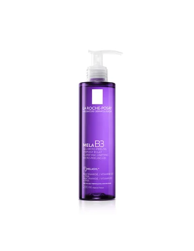 Gel micro-exfoliant anti-pete pigmentare formulat cu Melasyl Mela B3, 200ml, La Roche-Posay