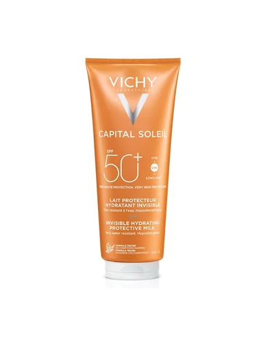 Lapte hidratant de protectie solara pentru fata si corp SPF 50 Capital Soleil, 300 ml, La Roche-Posay