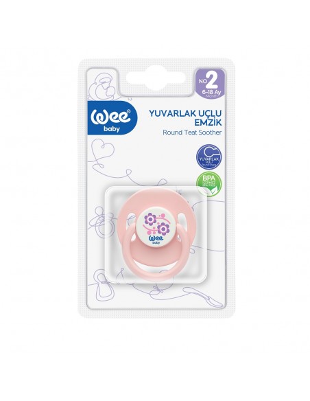 Suzeta silicon rotunda clasic nr 2 - cod 856, Wee Baby