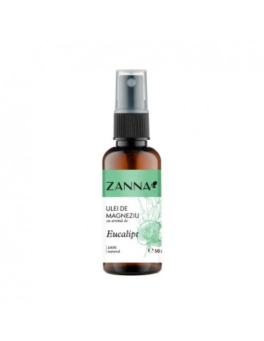 Ulei de magneziu cu eucalipt, 50ml, Zanna