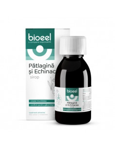 Sirop de patlagina si echinacea, 120 ml, Bioeel