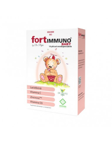 Fortimmuno Baby, 10 plicuri orodispensabile, Dr. Phyto
