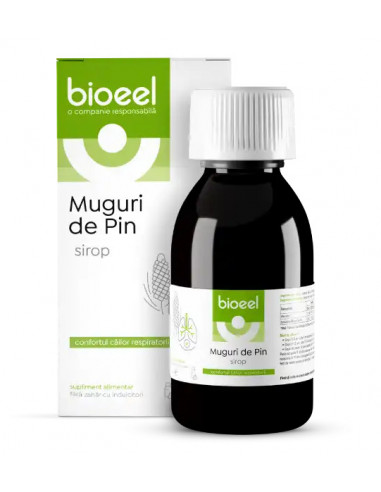 Sirop de muguri de pin, 120ml, Bioeel