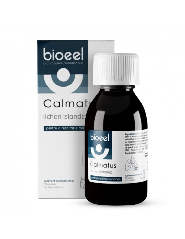 Sirop cu lichen islandez Calmatus, 150 ml, Biooel