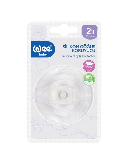 Wee Baby Silicone Nipple Protector (protector de sfârc pentru alăptare)