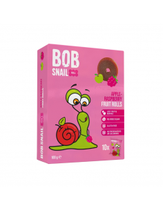 Rulou din mere – zmeură, 100 g, Bob Snail