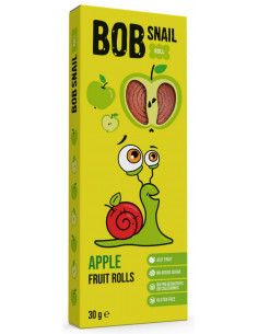 Rulou din mere, 30 g, Bob Snail