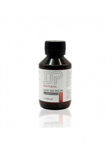 Ulei de ricin cu vitamina A si E, 100 ml, Dotz Pharma