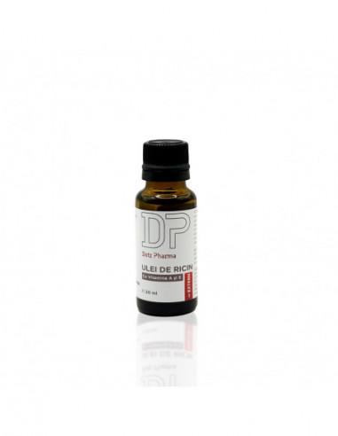Ulei de ricin cu vitamina A si E, 20 ml, Dotz Pharma