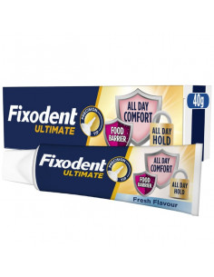 Fixodent Ultimate Fresh cremă adezivă proteze, 40 g