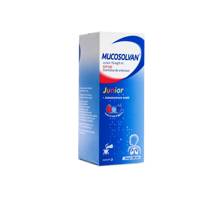 Mucosolvan Junior 15mg/5ml sirop x 100ml,...
