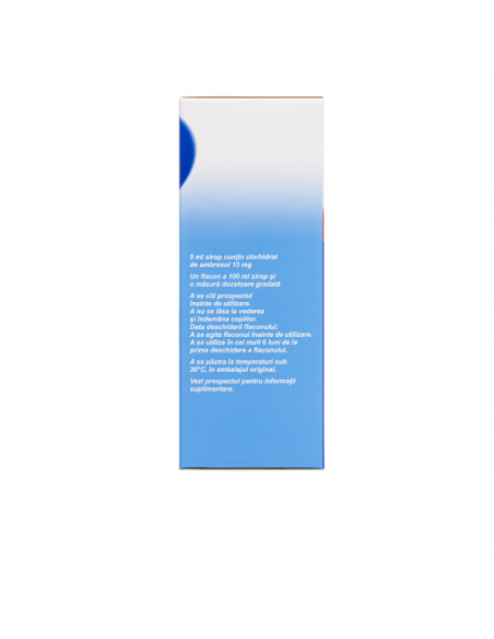 Mucosolvan Junior 15mg/5ml sirop x 100ml, Sanofi Romania S.R.L. - Romania