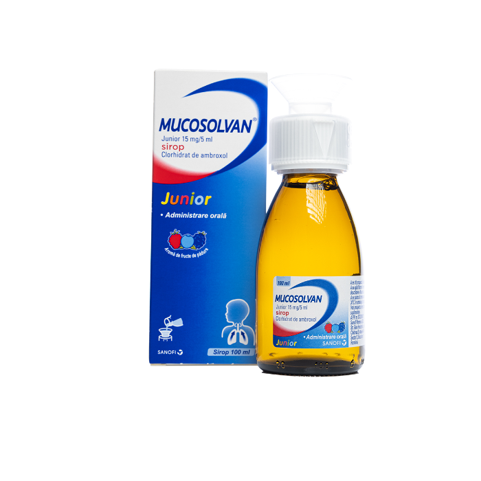 Mucosolvan Junior 15mg/5ml sirop x 100ml,...