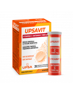 Upsavit Vitamina C 1000 mg – 20 comprimate efervescente