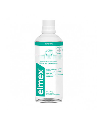 Elmex Sensitive Plus – Apă de gură, 400 ml