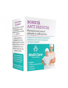 Multi Care – Set Bonetă anti-păduchi x2 + Pieptăn