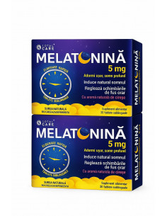 Melatonină 5 mg Fast Release – 60 tablete (2 x 30 tb),...
